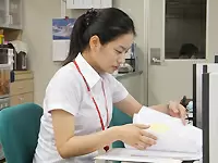 事務のプロとして、一つ一つの仕事は丁寧かつ慎重に。