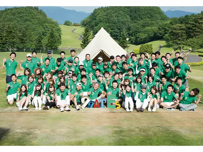 お客様と一緒にゴルフイベント。遊びも仕事も120％が我が社のモットーです！