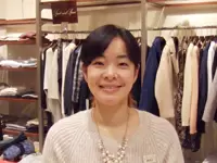 お客様のみならず、スタッフにも男性が。それぞれ違った目線でお客様を見るため、新しい発見が。