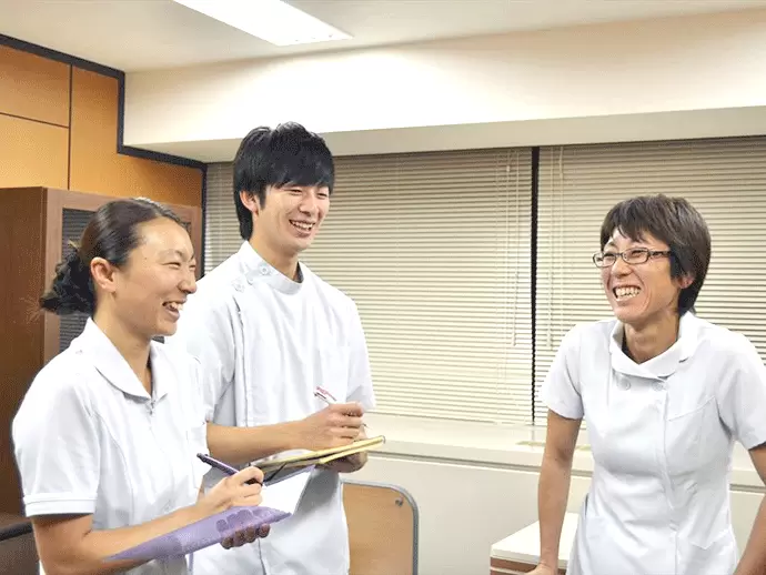 先輩が親身になって指導しますので、安心してくださいね♪