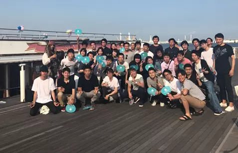 社員旅行は年2回。今年は最終日にクルージングしました！感謝祭などイベントが多いのも当社の魅力です！
