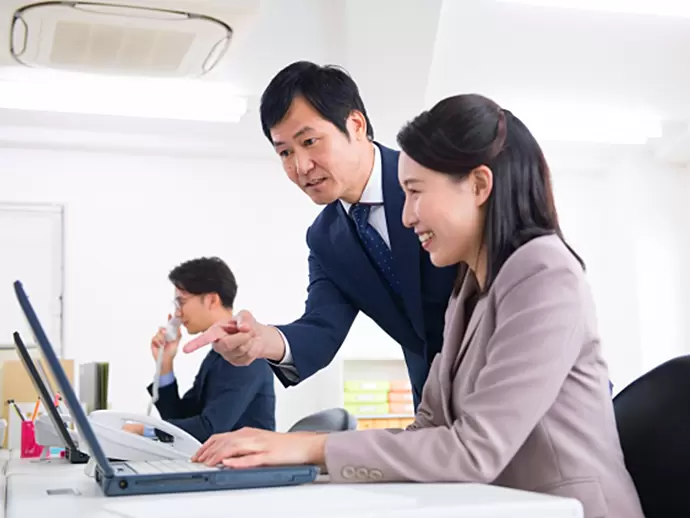 未経験スタートの人も多数活躍しています★丁寧なサポート体制のもと、成長していってください。