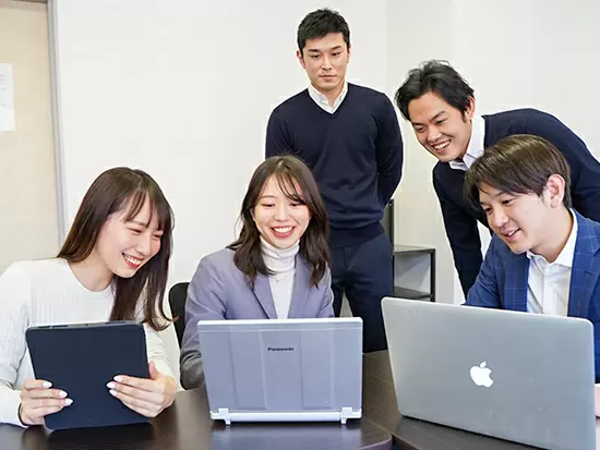 社歴や年齢関係なく、一人ひとりが成長しながら活躍できる環境です！