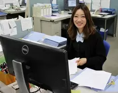 女性社員も、働きやすい環境です。