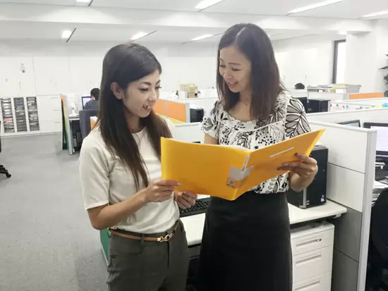 分からないことは何でも相談できる環境です♪