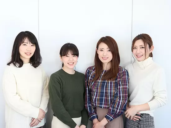 元営業や販売・接客など、事務未経験の先輩が 多数活躍しています♪