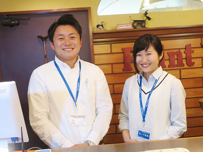 社内のコミュニケーションも活発！お客様目線でサービス改善を日頃から話し合います。