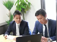 資料作成などの営業サポートもお任せします。共に二人三脚で頑張りましょう！