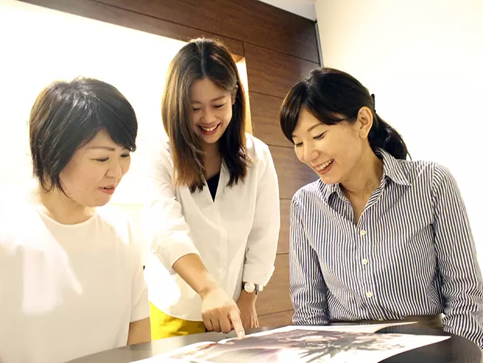 仕事もプライベートも欲張って働ける風通しのいい社風♪家庭と両立しながら働くママも多く活躍しています。