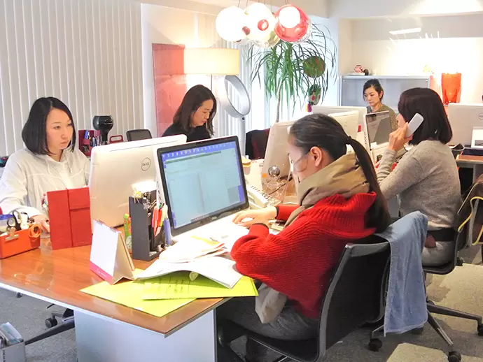 女性社員が多数活躍しています！働きやすい環境を作り上げています。