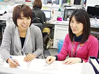 先輩社員がしっかりフォローしますので、安心してください！