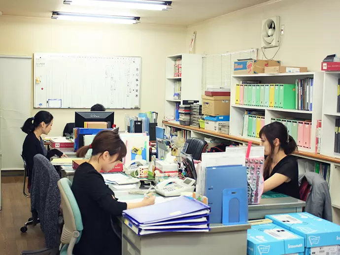 社員のチームワークもバツグン。イベントも随時開催します