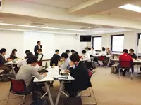 一番人気の研修「CLL」の現場です。