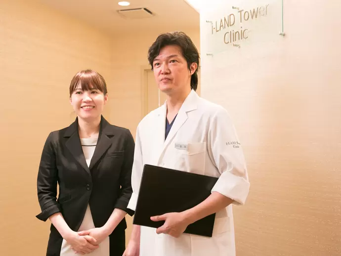 チームワークも抜群！仲間と協力して、患者様の悩み解決に努めています。