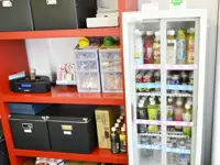オフィスグリコを導入している当社。休憩時間にホッと一息つくことができます。