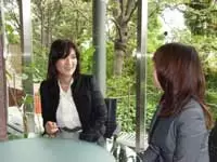 きれいなオフィスですので、会話も弾みます。
