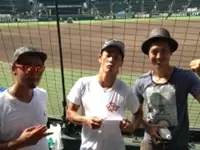 毎年夏恒例の甲子園研修。高校球児からはビジネスに通ずるいろんな事が学べます。