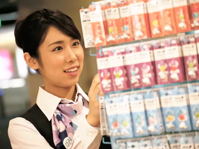 店内の整理も欠かさずに。細かな心遣いを大切にしています。