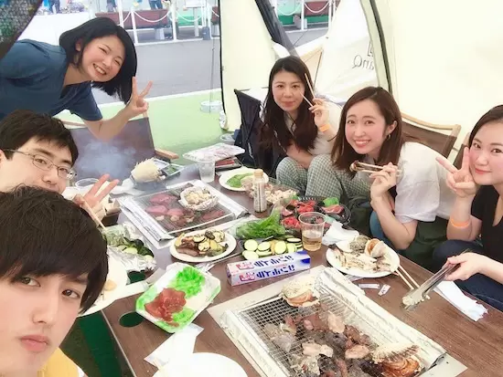 ＢＢＱやら地引網やら他社合同のダーツ大会やら、社内イベントも充実♪　詳しくはHPのブログで。
