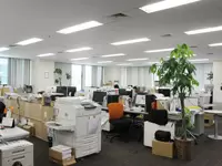 ゆったりと使っているオフィス。落ち着いた雰囲気で、集中しやすい♪