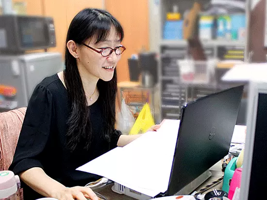 女性中心の店舗だから、コミュニケーションも活発。お仕事中のちょっとした会話から笑顔が生まれることも。