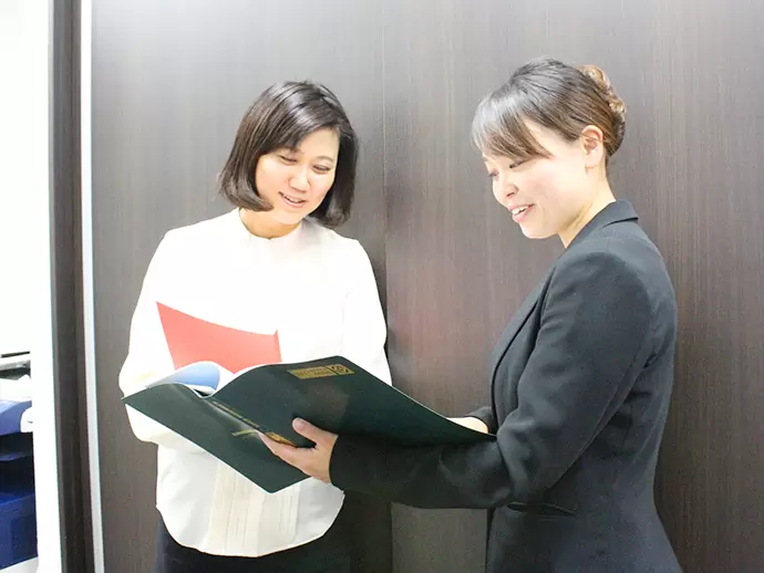 未経験スタートが多いからこそ、未経験ならではの悩みなどの相談もしやすいです♪