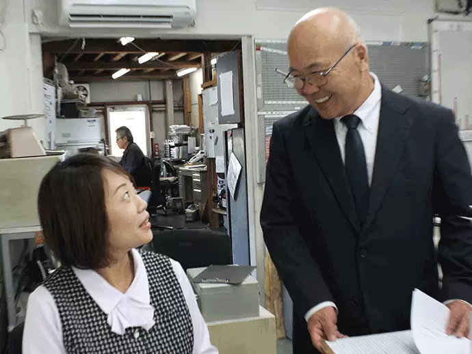 業務でわからないことがあれば、なんでも聞いてください！