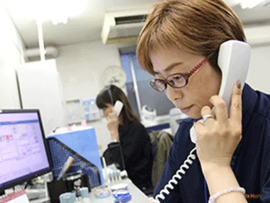 お任せする主な業務は電話対応です。話すことが苦手じゃなければ問題ありません♪