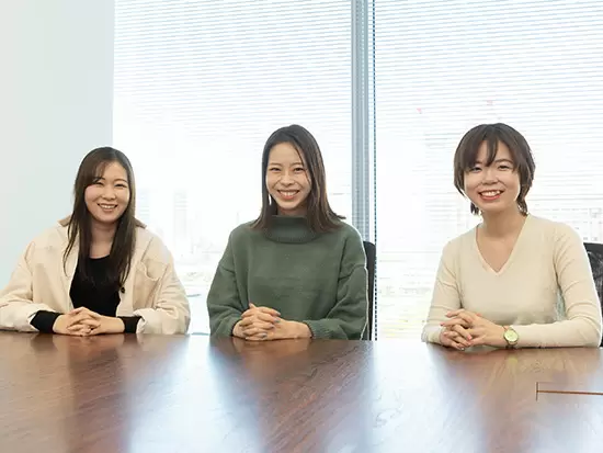 女性社員が多く、ライフステージが変化してもキャリアを大切にできる風土が根付いています。