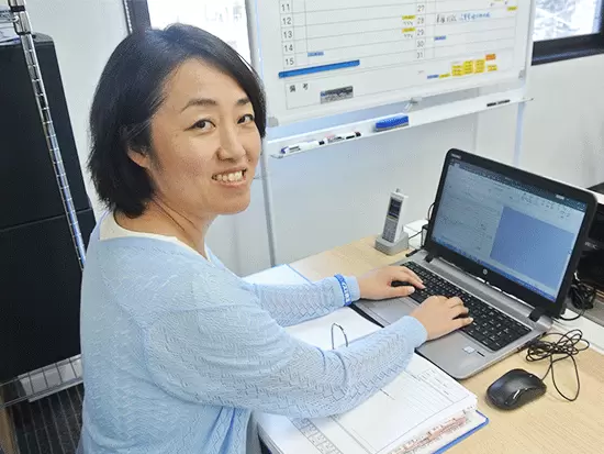 管理職へのキャリアアップを目指すことも可能！やりたいことにチャレンジできる環境です。