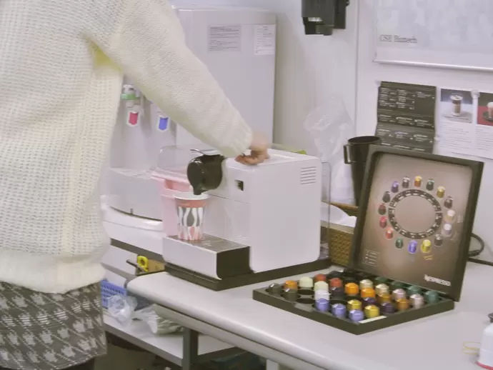 ネスプレッソ完備！コーヒーが飲み放題なのはうれしいポイントです☆