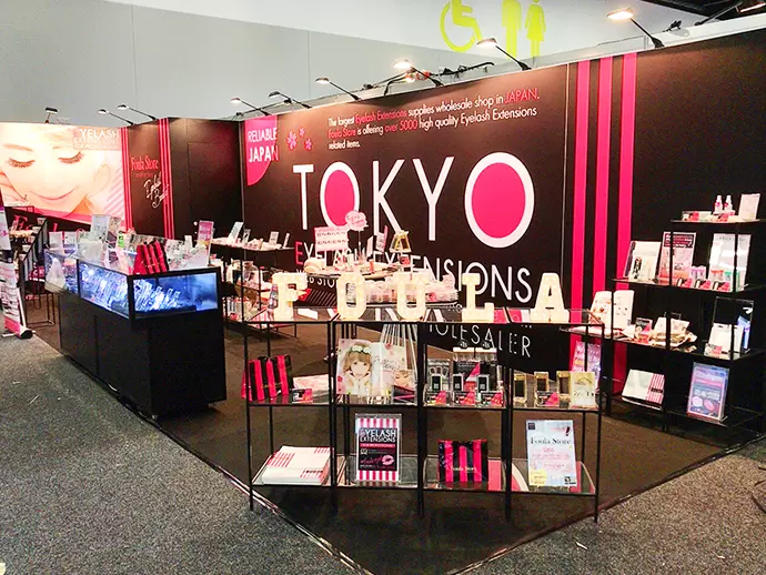 オーストラリア・シドニー展示会の一コマ。イベントにも積極的に出展しています。