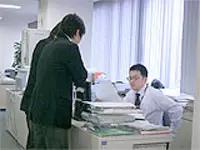 いつでも上長との意見交換ができます。