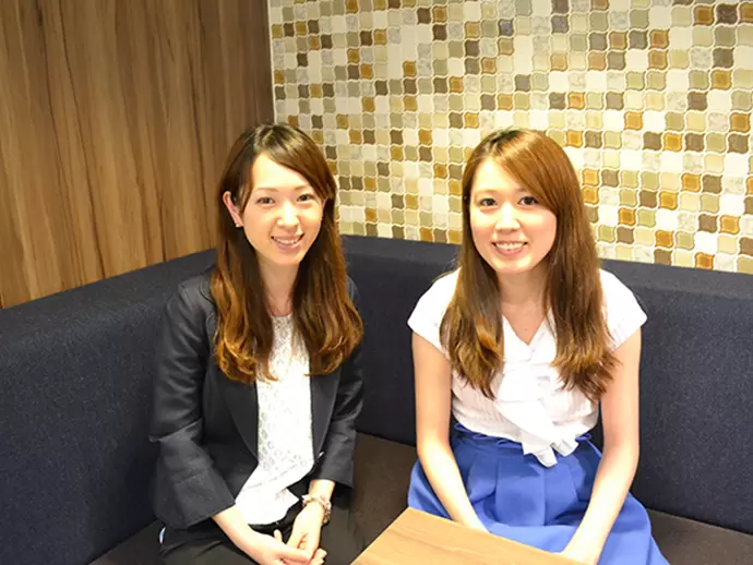 たくさんの女性社員がイキイキ働いています。