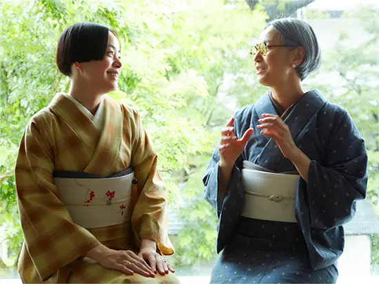 創業108年。きもののイメージを覆す、色鮮やかなライフスタイルを提案