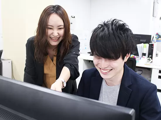 20代～30代の社員が活躍中！しっかりスキルが身につきます