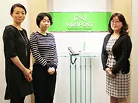 郵便関連機器類の普及によって、郵便作業に関するお客様の生産性向上とコスト削減に貢献！