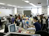 社員の7割が女性。プライベートとの両立が前提なので働きやすさ抜群です♪