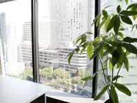 オフィスからの眺めは抜群★新宿の街並みを見下ろせます。
