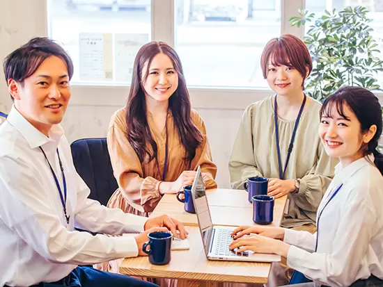 未経験OK！先輩が手厚くサポートします。わからないことは気軽に聞いてください♪