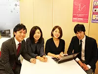 若手が活躍中の、活気あふれる職場です。