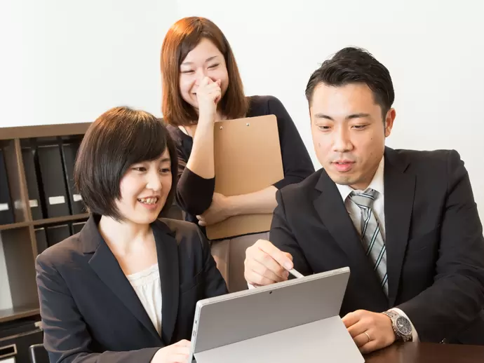 疑問点があればすぐに聞ける環境なので、安心してお仕事を進められます。