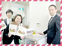 「わからないことがあれば、わたしたちがフォローするのでご安心下さい！」