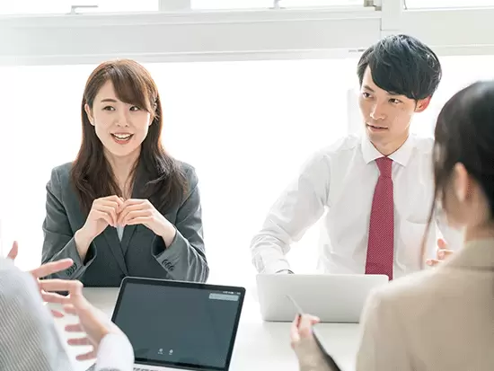 女性社員や若手社員が多数活躍中。一人ひとりの適性に合った働き方が実現できる環境です。