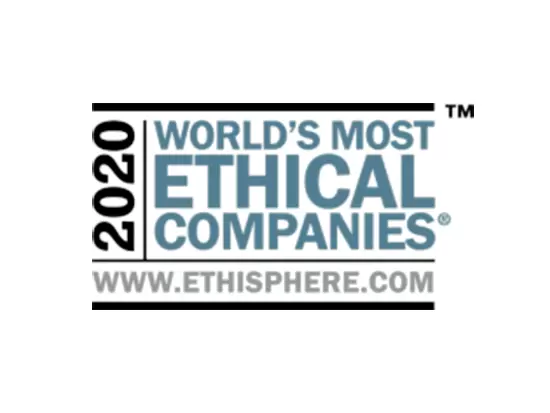 「世界で最も倫理的な企業」の1社に10年以上選出されています！