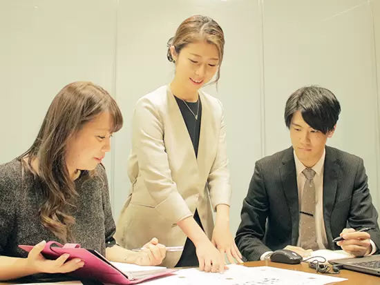 若手も多く活躍する当社。キャリアプランサポートを設けており、社員一人ひとりが成長できる環境です。