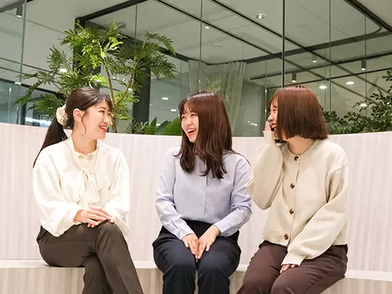 職種に関係なく分け隔てなく接する社風です！社内のコミュニケーションは活発です！
