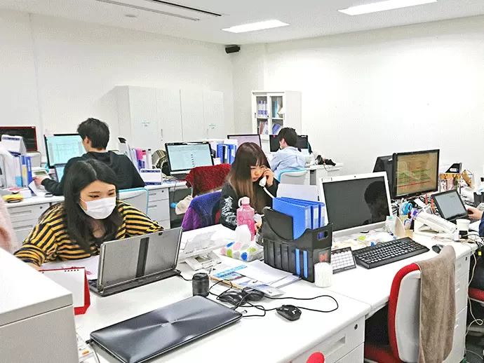 しっかり評価される環境で、社員はイキイキと活躍しています！