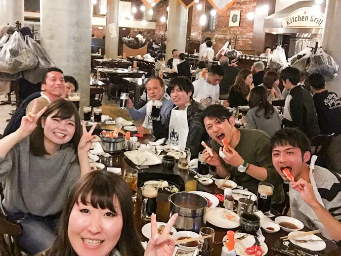 社内イベントも充実している当社。仕事ばかりではなく、楽しいことも当社でなら経験できますよ★