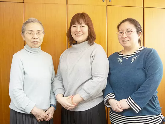 個々の能力をフルに発揮しながら着実にスキルアップできる環境です。